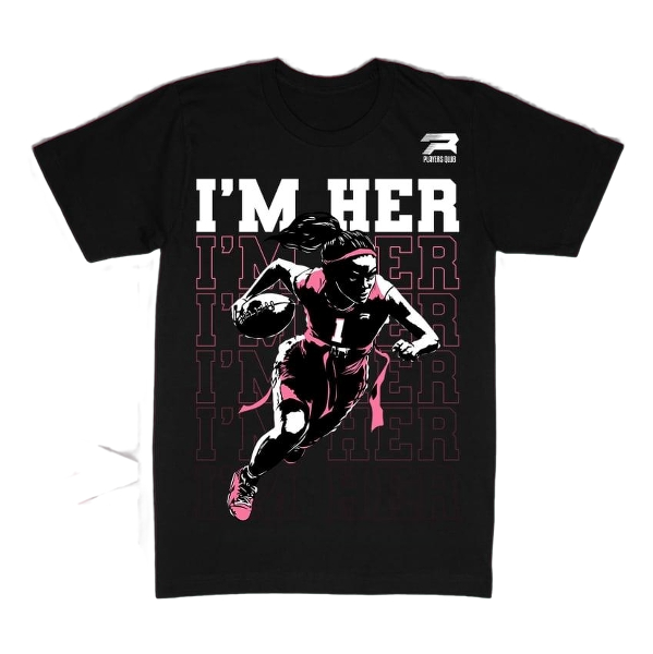 I'M HER TEE - BLACK