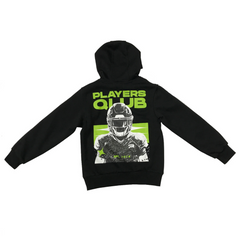 Adult Football Is Life Fleece Hoodie