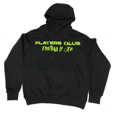 Adult Football Is Life Fleece Hoodie