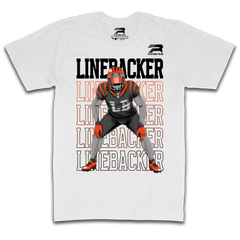 Linebacker Tee - White