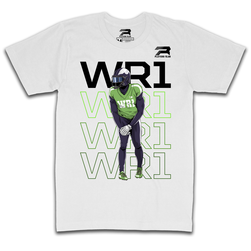 Wide Receiver 1 Tee - White