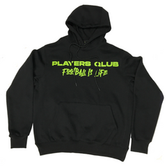 Adult Football Is Life Fleece Hoodie