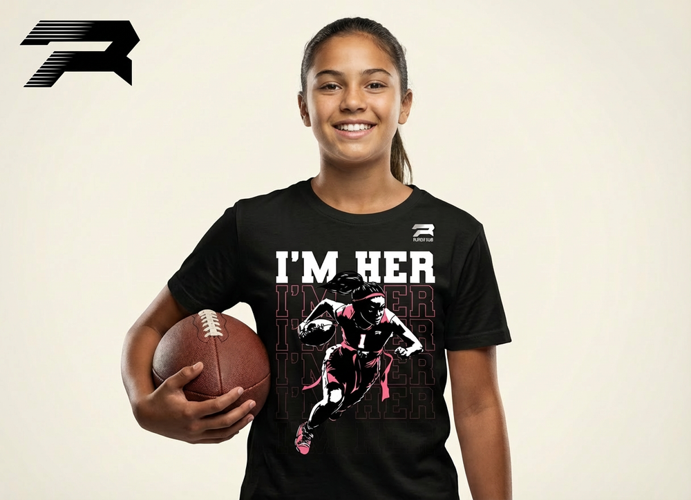 I'M HER TEE - BLACK