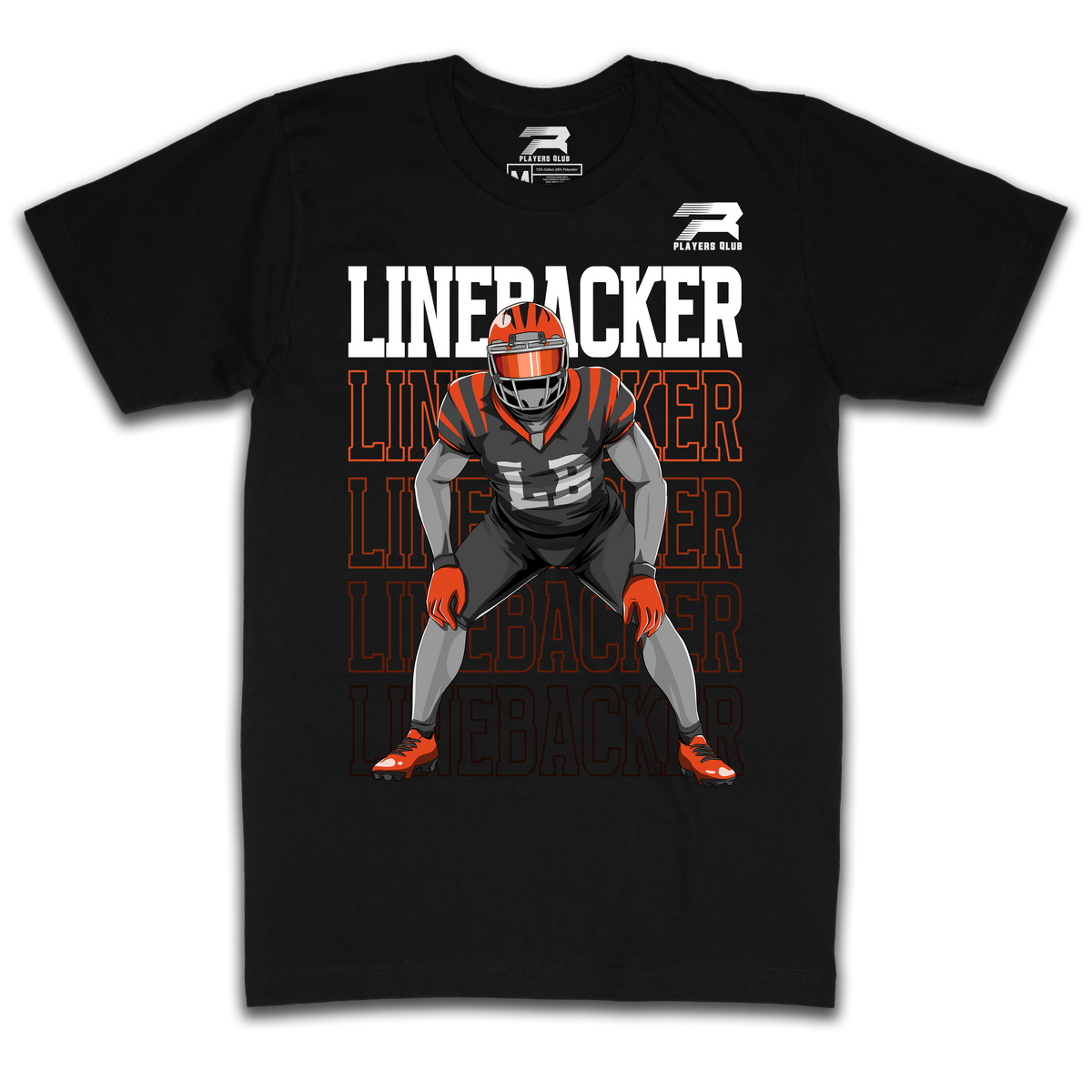 Linebacker Tee - Black