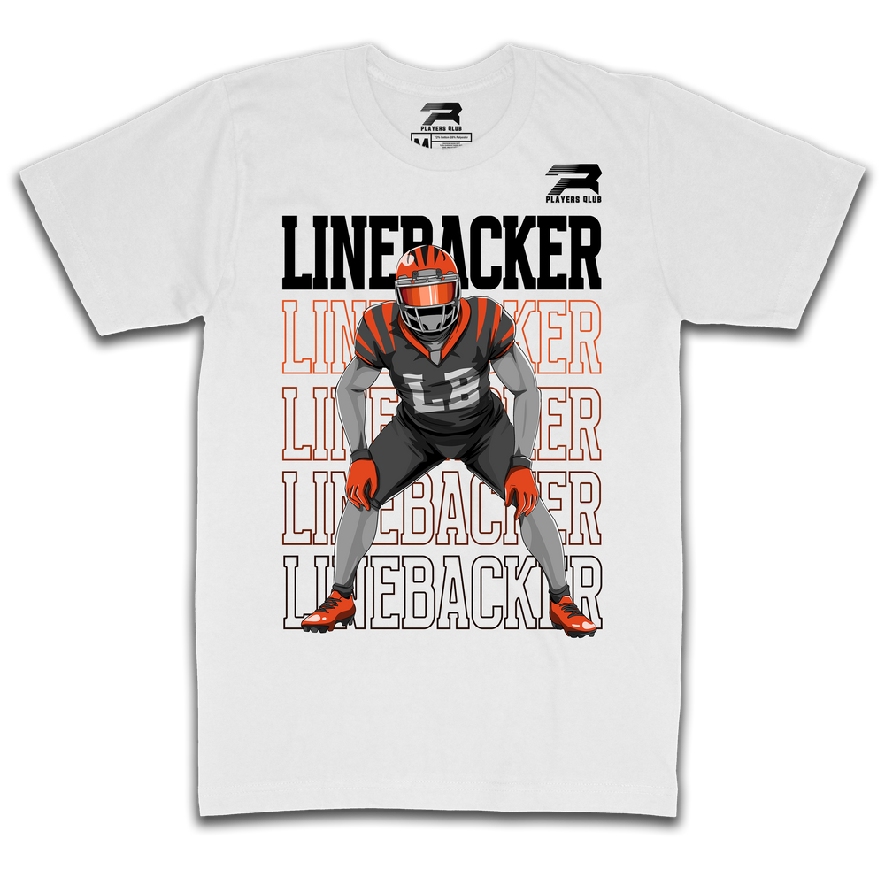 Linebacker Tee - White